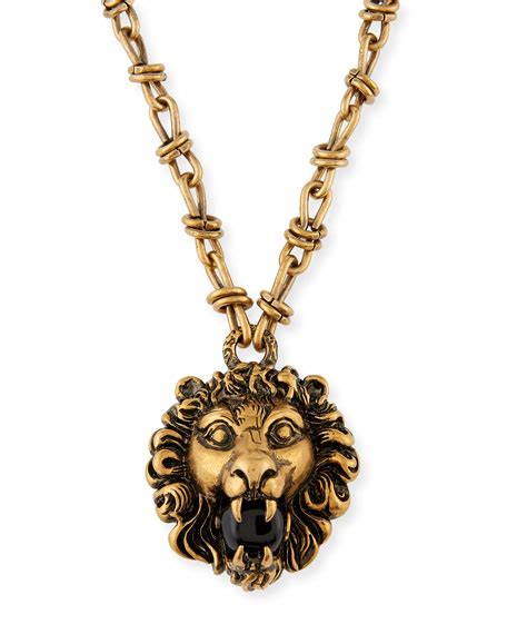 hat the lion in the from gucci|gucci lion head necklace.